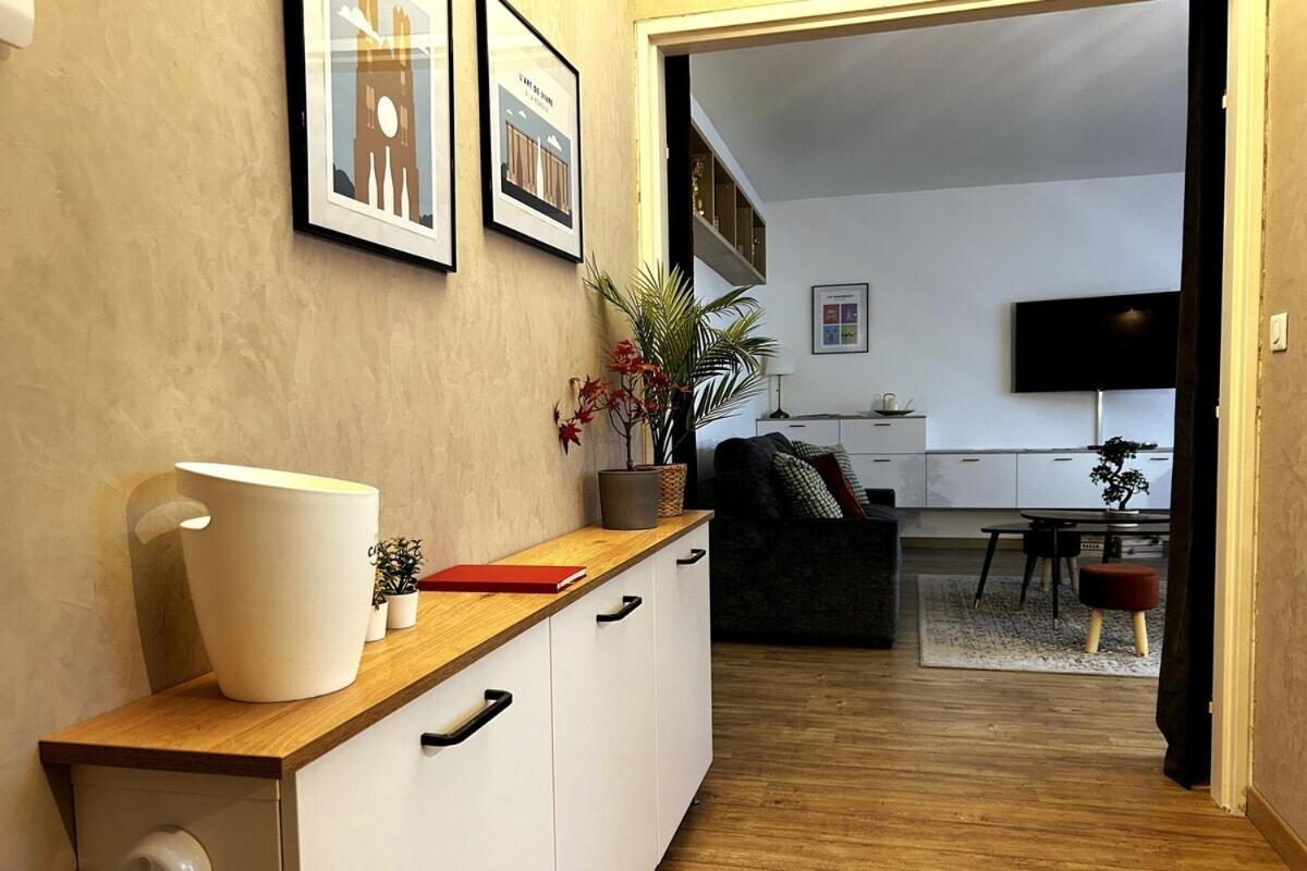 Au Coeur De Reims : A Deux Pas De La Cathedrale Apartment Exterior foto